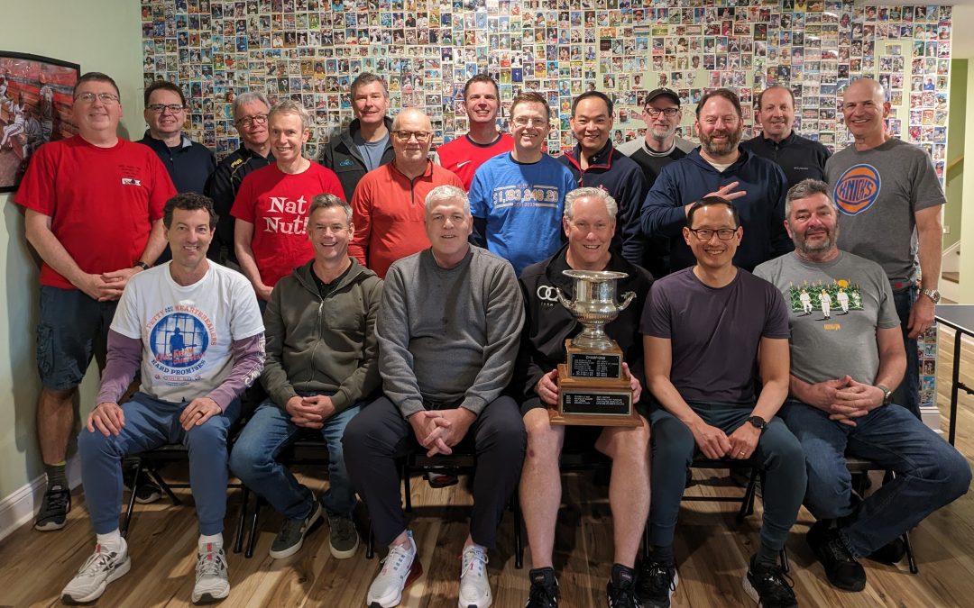 The author's fantasy baseball league is in its 32nd year together