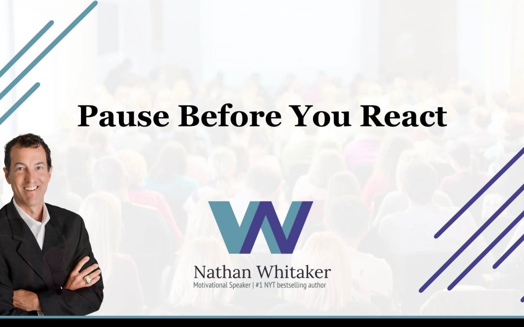 Pause Before You React headline
